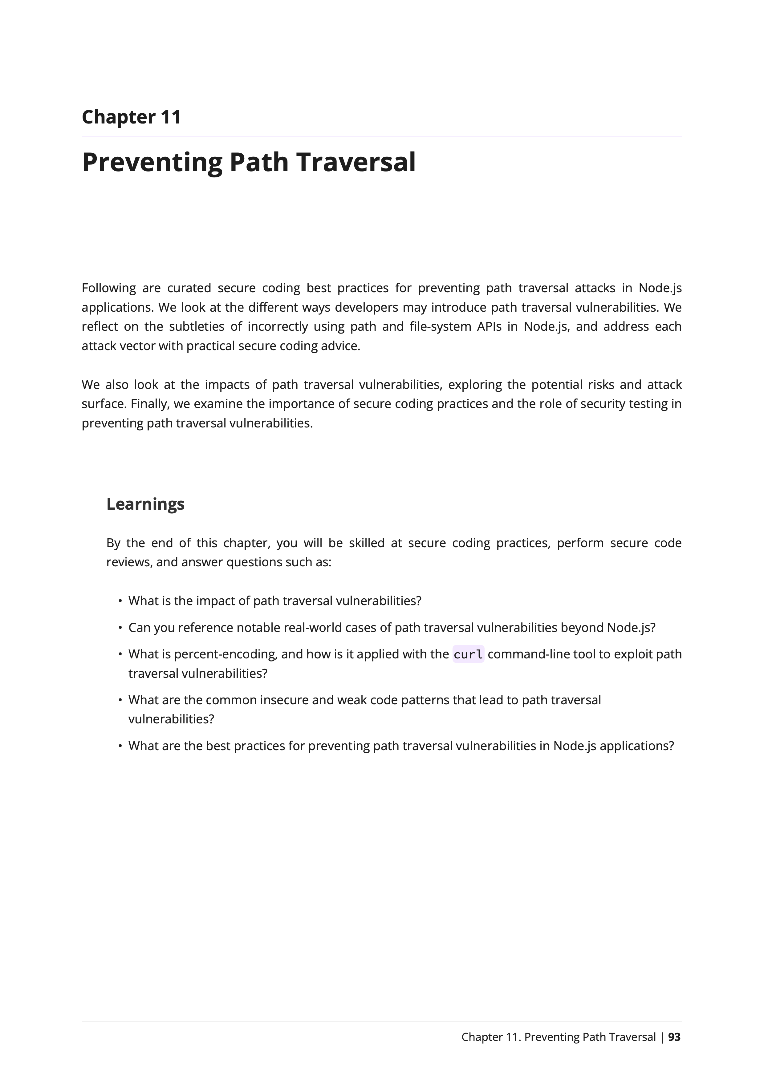 Preventing Path Traversal vulnerability in Node.js